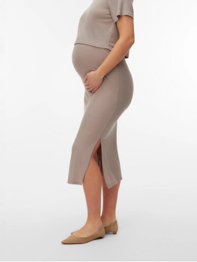 Maternity skirt, MLTRINITY, Mama;licious (Moon Rock) 1