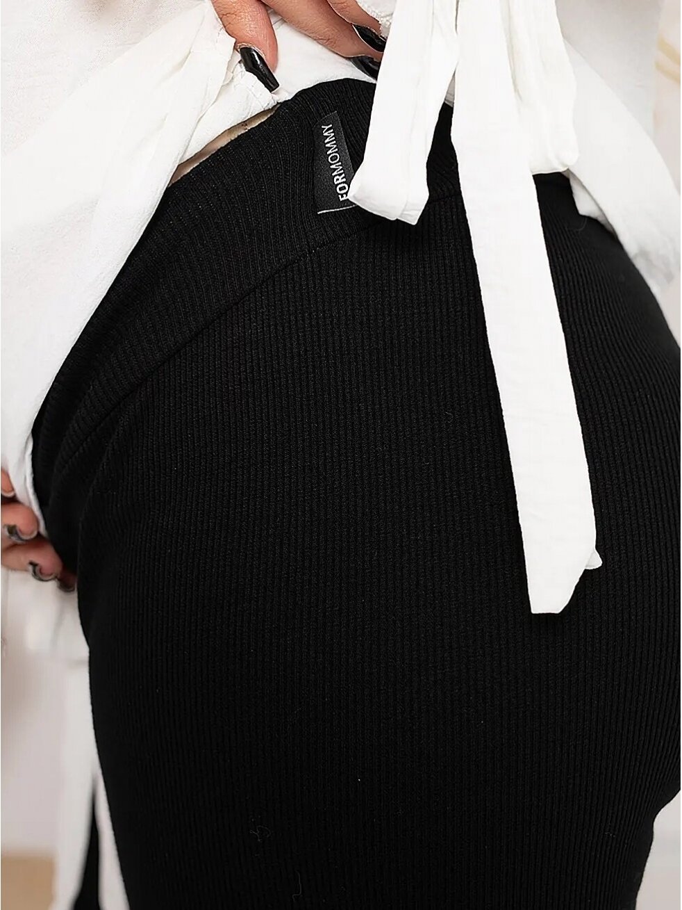 Maternity leggings, Lisbona, ForMommy (black) 4 Maternity leggings, Lisbona, ForMommy (black) 4