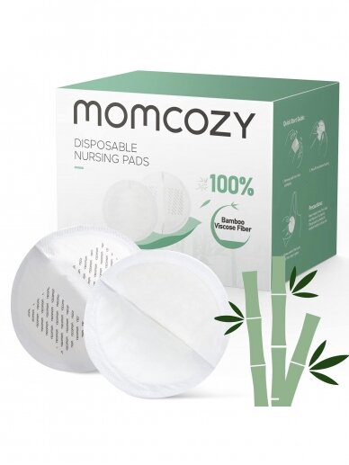 Momcozy Bamboo Fiber Disposable Nursing Pads, 80 psc.c Momcozy Bamboo Fiber Disposable Nursing Pads, 80 psc.c