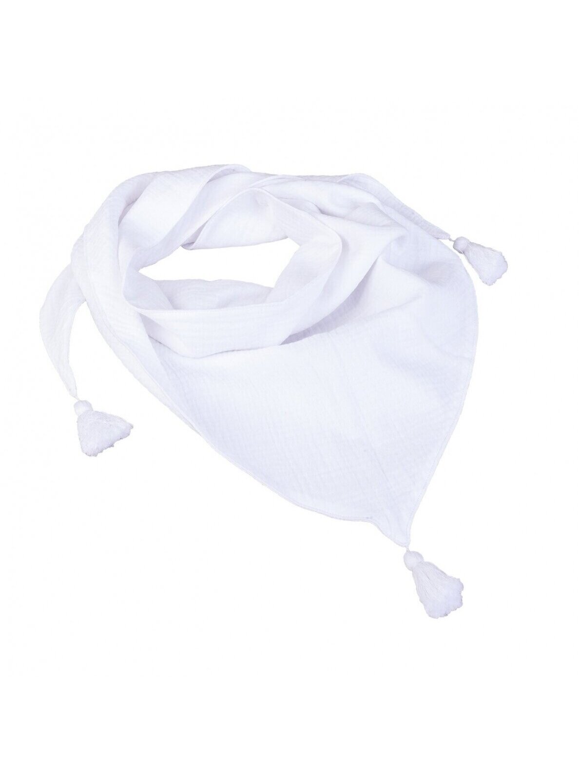 TuTu scarf made of organic cotton (white) TuTu scarf made of organic cotton (white)