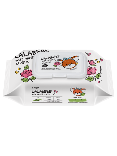 Organic wet wipes CLASSIC (100 pcs.) K-MOM