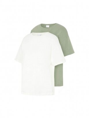 Two maternity tops, Mama;licious (green/white)