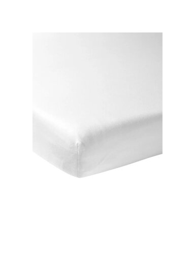 Palags ar gumiju, 50x90cm, Meyco Baby White
