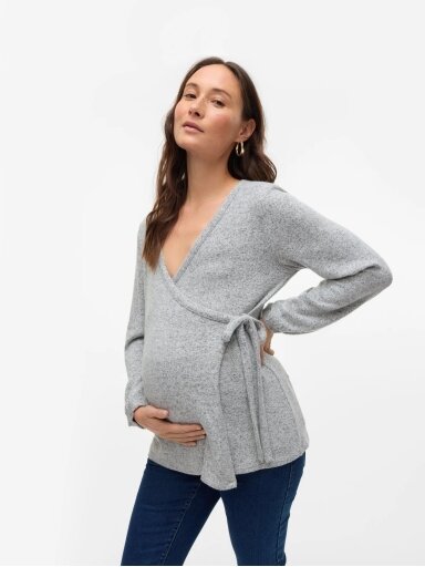 Blūze grūtniecēm MLALICE Mama;licious (Gray) Blūze grūtniecēm MLALICE Mama;licious (Gray)