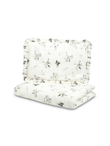 Gultas veļas komplekts SENSILLO Olive 100X135cm