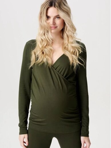 Nursing shirt Langu - Forest night 2