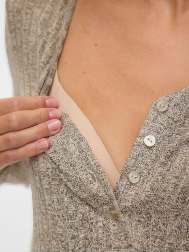 Blūze grūtniecēm MLPAMMIE, Mama.licious (Beige) 2