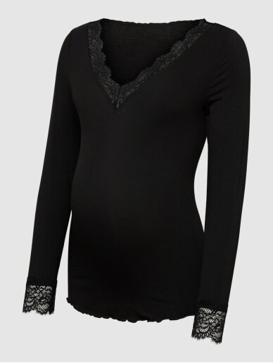 Maternity top VMMSKYE, Mamalicious (Black) Maternity top VMMSKYE, Mamalicious (Black)