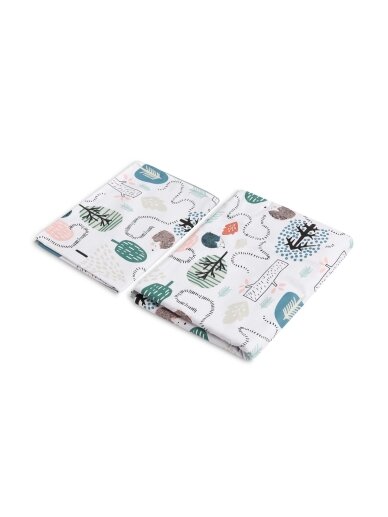 Gultas veļas komplekts SILLO 2 gab. eži Smaragds 100x135cm Gultas veļas komplekts SILLO 2 gab. eži Smaragds 100x135cm