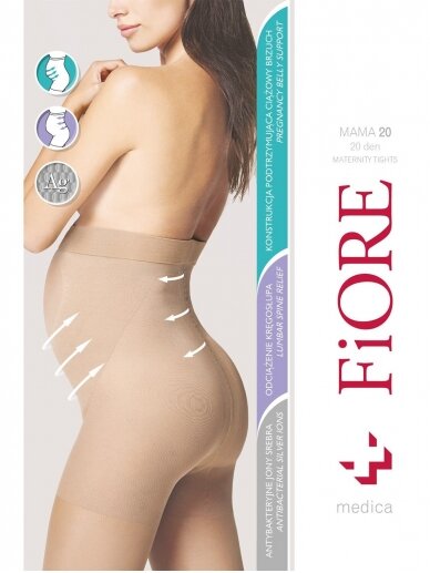 Maternity tights 20 den by Fiore