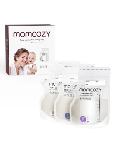 Milk storage bags with spout, 60 pcs., Momcozy Milk storage bags with spout, 60 pcs., Momcozy
