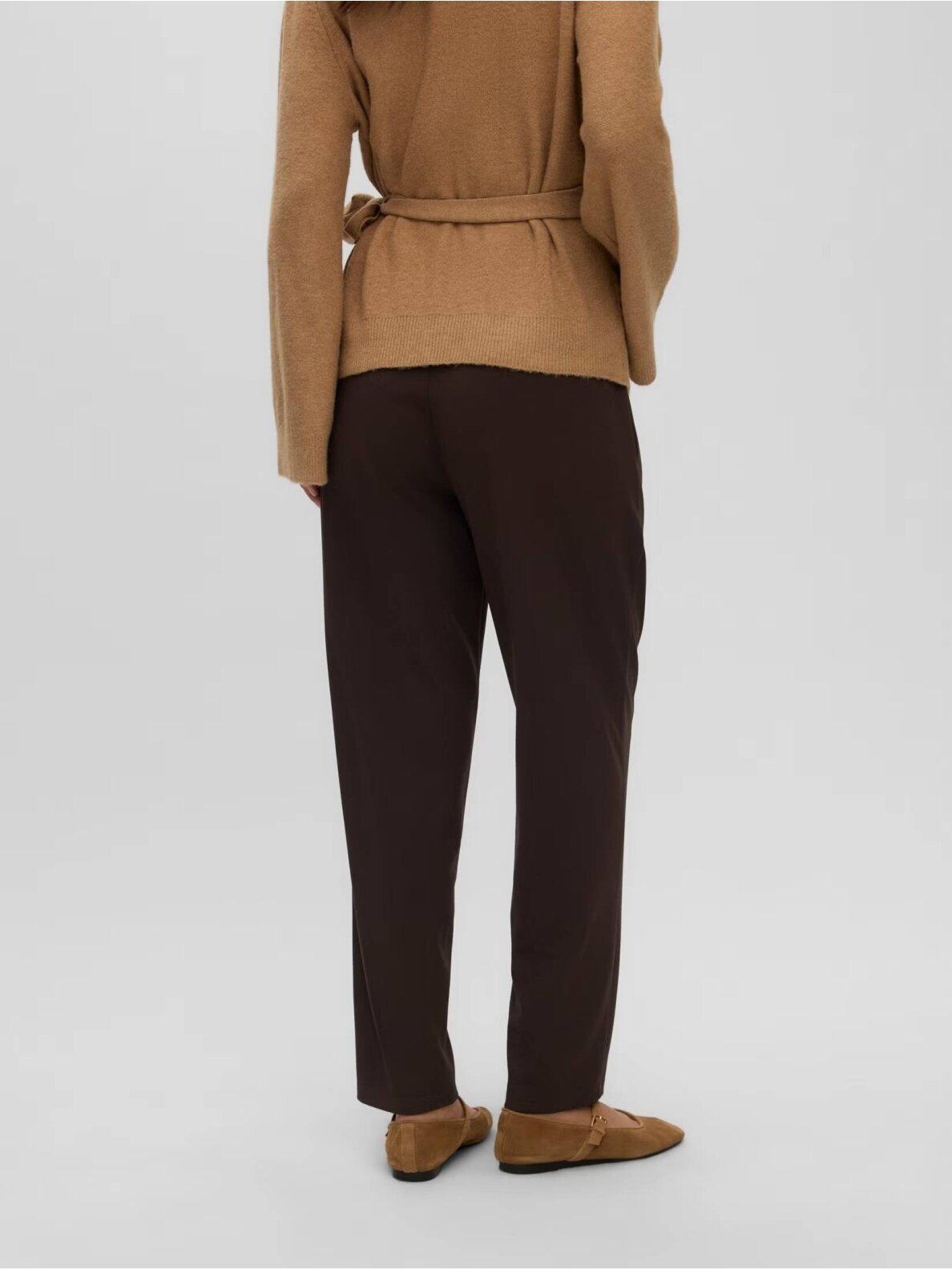 Grūtnieču bikses MLSIMMI, Mama;licious (Dark Brown) 2