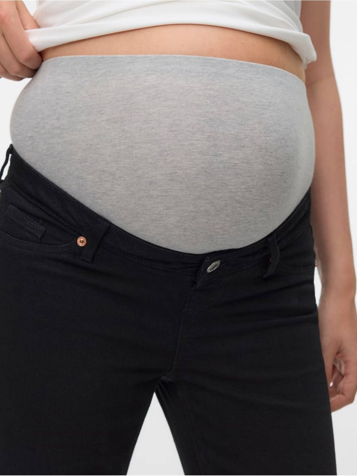Džinsi grūtniecēm VMMTESSA, Vero Moda Black 2 Džinsi grūtniecēm VMMTESSA, Vero Moda Black 2