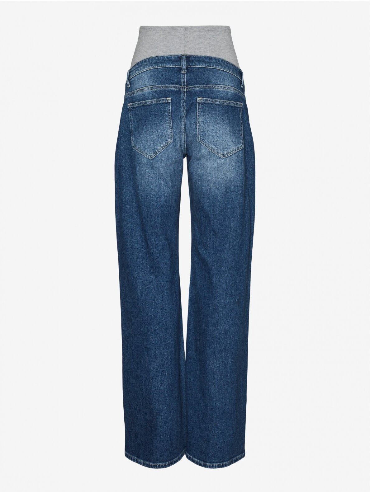 MLBLAISE wide jeans for pregnant women by Mama;licious (blue) (Kopija) 4
