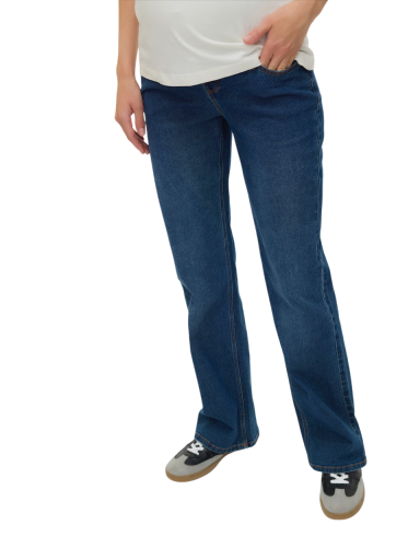 Džinsi grūtniecēm Boot-cut Jeans, Mama;licious (Dark medium/blue denim)