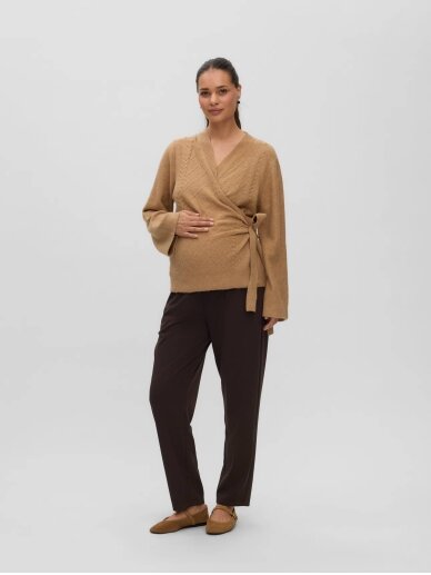 Grūtnieču bikses MLSIMMI, Mama;licious (Dark Brown) 3