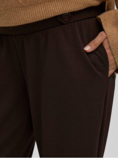 Grūtnieču bikses MLSIMMI, Mama;licious (Dark Brown) 1