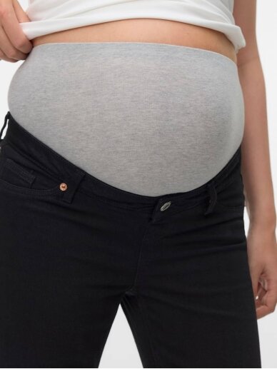Džinsi grūtniecēm VMMTESSA, Vero Moda Black 2