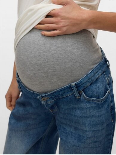 MLBLAISE wide jeans for pregnant women by Mama;licious (blue) (Kopija) 6 MLBLAISE wide jeans for pregnant women by Mama;licious (blue) (Kopija) 6