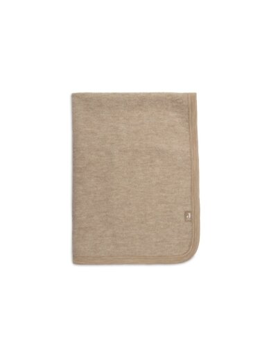 Blanket, Felted Merino Wool, 75x100 cm, Jollein, Natural