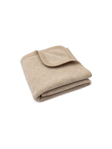 Blanket, Felted Merino Wool, 75x100 cm, Jollein, Natural 1