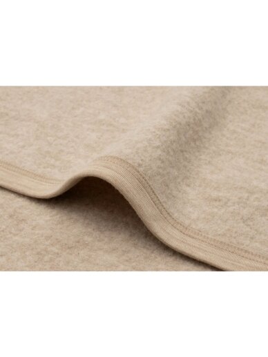 Blanket, Felted Merino Wool, 75x100 cm, Jollein, Natural 2 Blanket, Felted Merino Wool, 75x100 cm, Jollein, Natural 2
