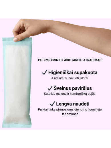 Dzesēšanas spilventiņi 2in1, 4 gab. iepakojumā, MyClarella 4