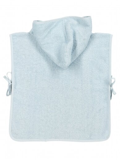 Terry bath poncho, 1-3years, by Meyco Baby (Light Blue) 1