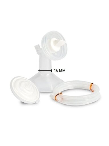 Komplekts krūts piena pumpim Premium Spectra, 16 mm vāciņš, 1 gab