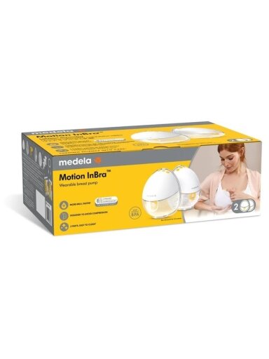 Medela Motion InBra dubultais valkājams krūts piena sūknis