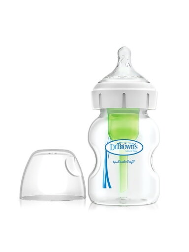 Dr. Brown’s Options+ Wide-Neck Feeding Bottle, 150 ml, WB51600 Dr. Brown’s Options+ Wide-Neck Feeding Bottle, 150 ml, WB51600