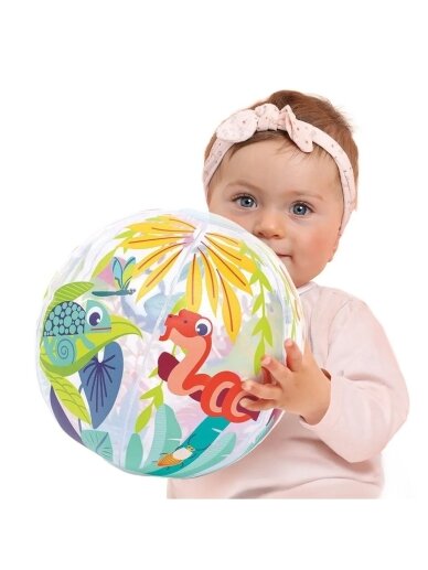 Piepūšamā bumba Jungle, 20 cm, LUDI 1