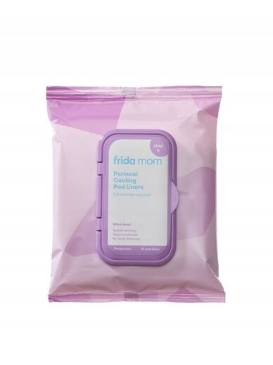 Nomierinoši pēcdzemdību ieliktņi ar burvjlazdu Frida Mom Perineal Cooling Pad Liners, 24 gab.