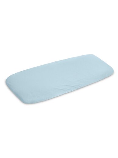 Bambusa bērnu gultiņas palags SILLO 90x40cm Zils Bambusa bērnu gultiņas palags SILLO 90x40cm Zils