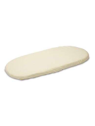 Bērnu lapa Sensillo Jersey 75x35, krēmveida Bērnu lapa Sensillo Jersey 75x35, krēmveida