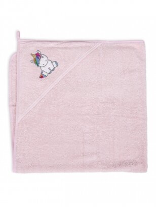 Towel for babies, Ceba Baby, Pink, 100x100