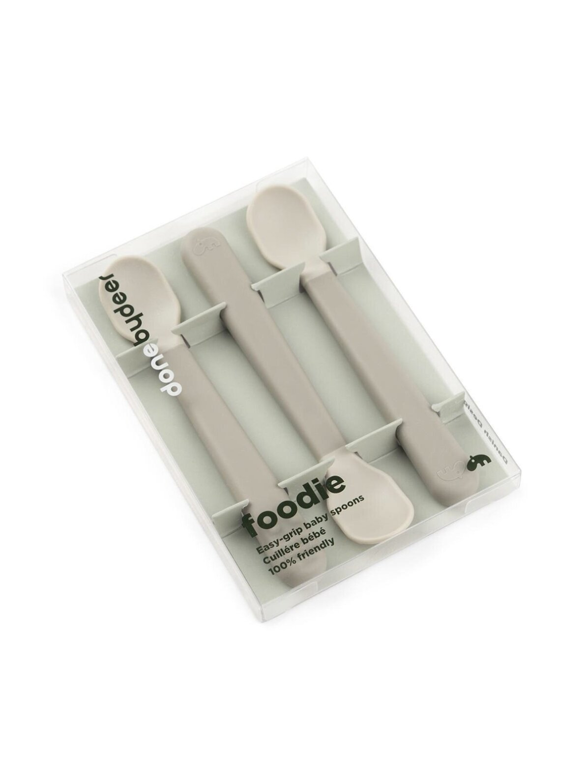 Foodie baby spoons, 3-pack, Done by Deer (Sand) 2
