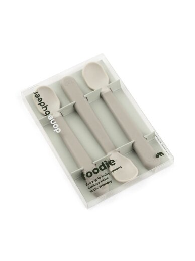 Foodie baby spoons, 3-pack, Done by Deer (Sand) 2 Foodie baby spoons, 3-pack, Done by Deer (Sand) 2