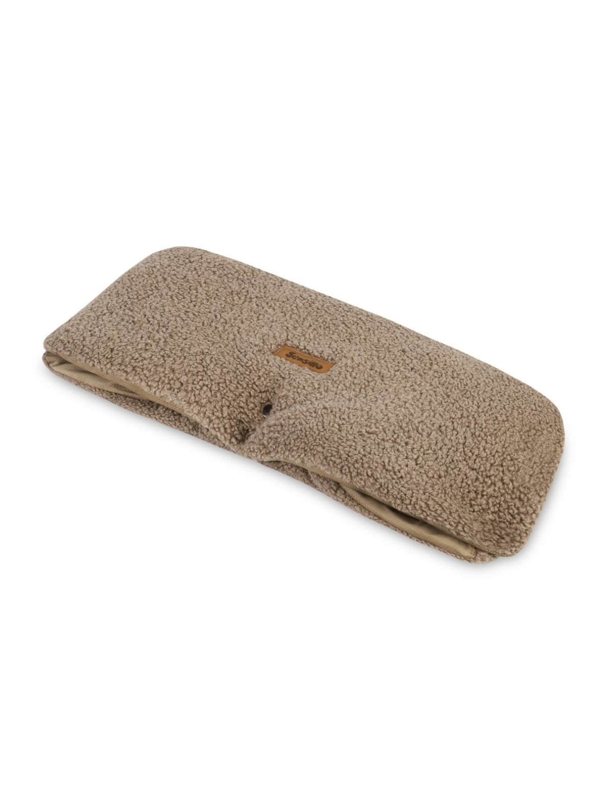 Sensillo Stroller Muff Boucle, Dark Beige Sensillo Stroller Muff Boucle, Dark Beige