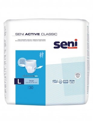 SENI Active Classic nappy pants, L, 1 psc.
