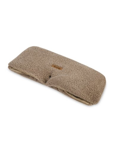 Sensillo Stroller Muff Boucle, Dark Beige Sensillo Stroller Muff Boucle, Dark Beige