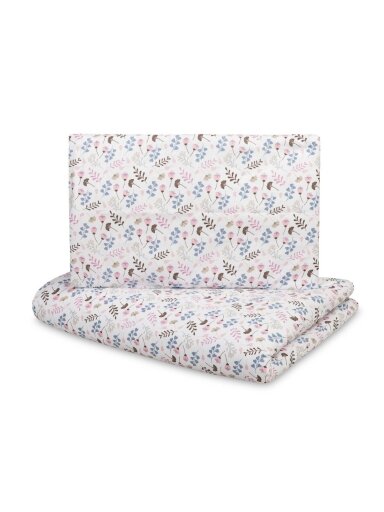 Sensillo bedding set 2 pcs Cotton Twigs, pink, 100x135 cm Sensillo bedding set 2 pcs Cotton Twigs, pink, 100x135 cm