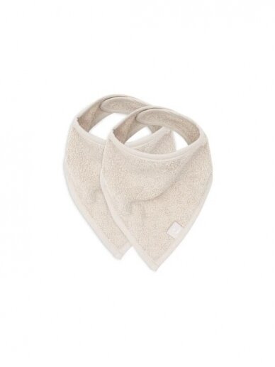 Bib Bandana - Nougat - 2 Pack, Jollein Bib Bandana - Nougat - 2 Pack, Jollein