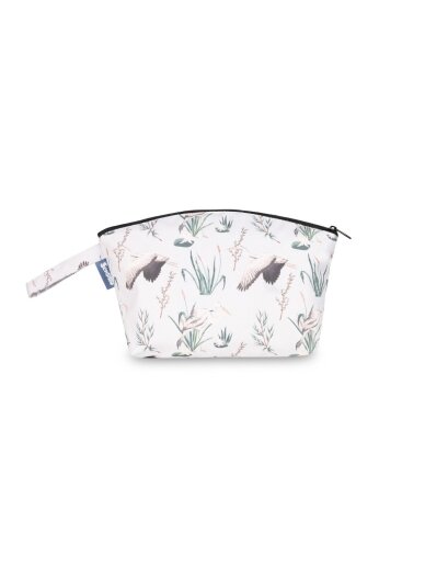 Sensillo cosmetic bag Olive Cranes Sensillo cosmetic bag Olive Cranes