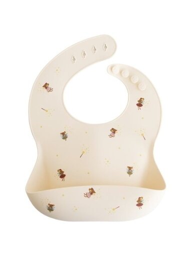 Silicone bib, Mushie