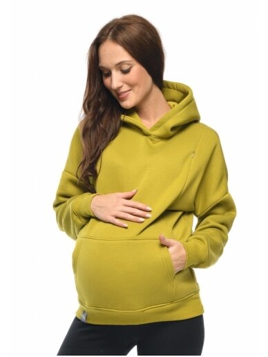 Maternity sweatshirt Molly, Pistachio/green 4