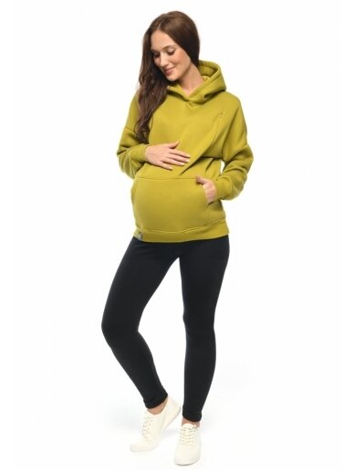 Maternity sweatshirt Molly, Pistachio/green 5 Maternity sweatshirt Molly, Pistachio/green 5