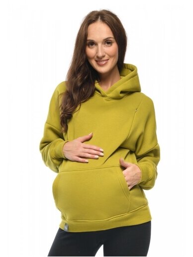 Maternity sweatshirt Molly, Pistachio/green Maternity sweatshirt Molly, Pistachio/green