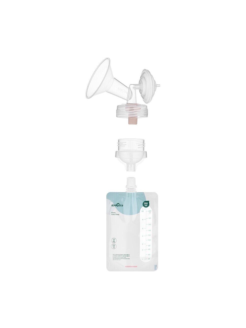 Maisiņi mātes piena uzglabāšanai Spectra, 200 ml, bez savienotāja, 30 gab. 1 Maisiņi mātes piena uzglabāšanai Spectra, 200 ml, bez savienotāja, 30 gab. 1