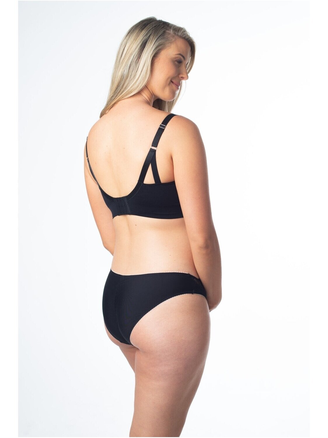 Nursing Bra Full Cup, Hotmilk, Black 3 Nursing Bra Full Cup, Hotmilk, Black 3